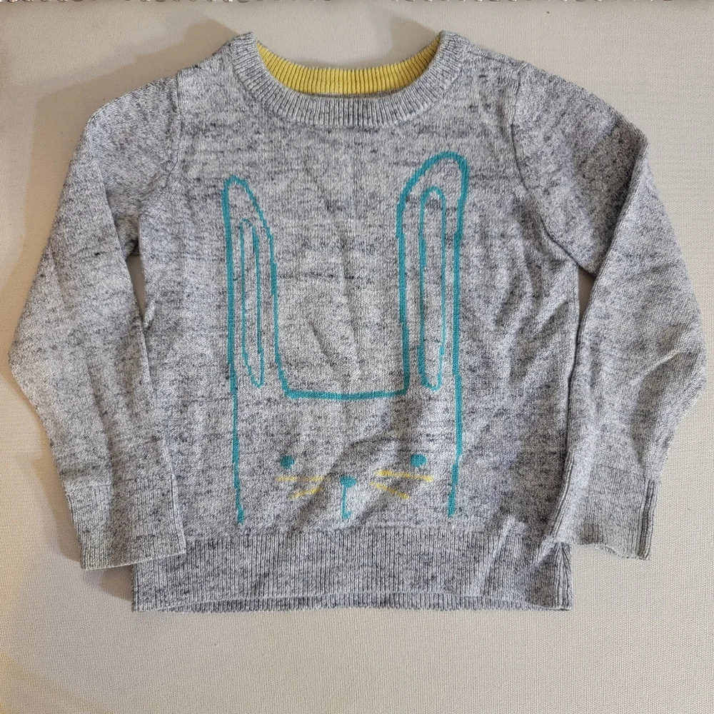 Baby Gap Rabbit Sketch Sweater 4T - Picture 1 of 4